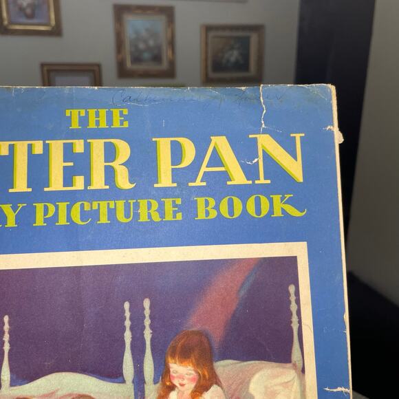 Vintage Soft Cover, The Peter Pan Story Picture Book 1934 - Picture 4 of 16